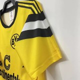 1989 Dortmund Yellow Retro Soccer Jersey