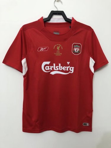 2004-2005 LIV Home Retro Soccer Jersey