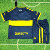 25-26 Boca Juniors Home Kids Soccer Jersey
