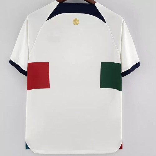 22-23 Portugal Away 1:1 Fans Soccer Jersey