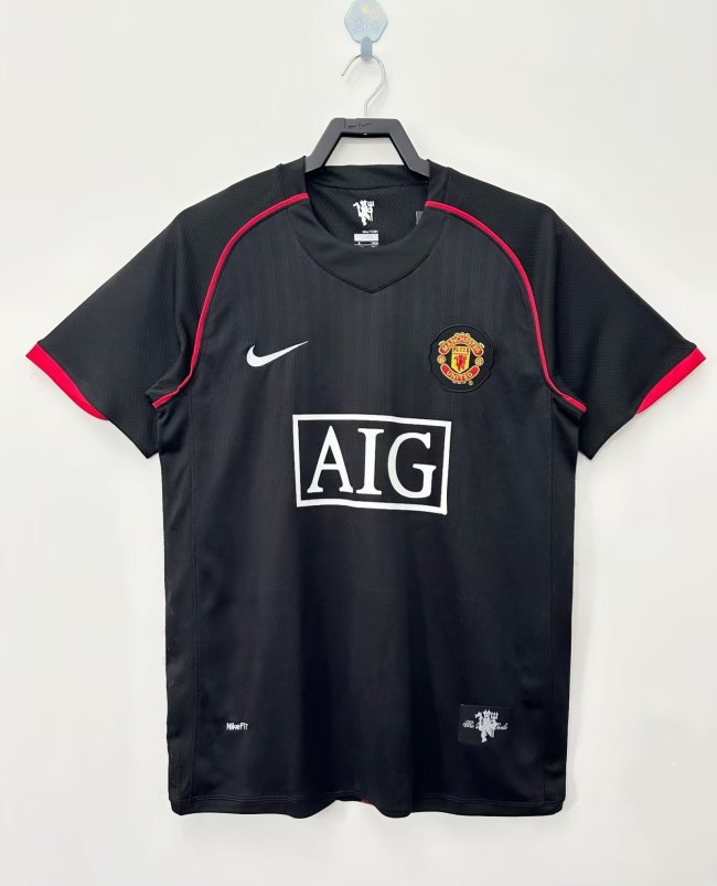 2007-2008 Man Utd Third Retro Soccer Jersey