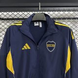 2025 Boca Juniors New Pattern Windbreaker