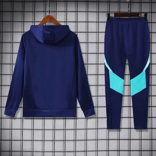 25-26 Flamengo Royal blue Hoodie Tracksuit (卫衣套装)