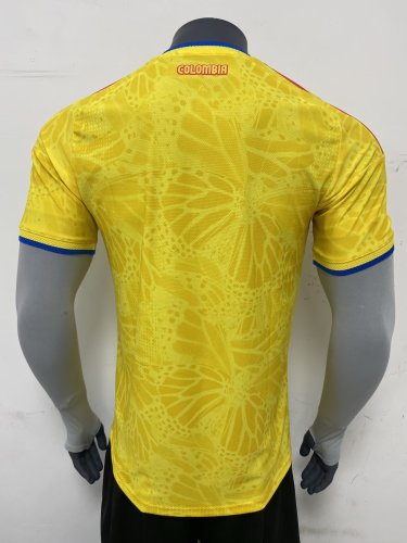 2026 Colombia Home Player Version Soccer Jersey