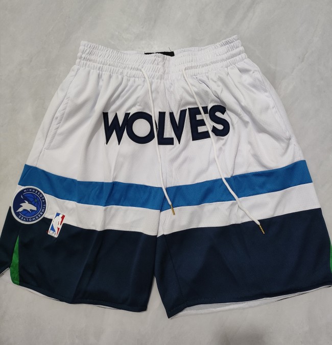 2024 TIMBERWOLVES Embroidery Top Quality NBA Pants