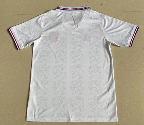 1995  NetherIands  Away White Retro Soccer Jersey