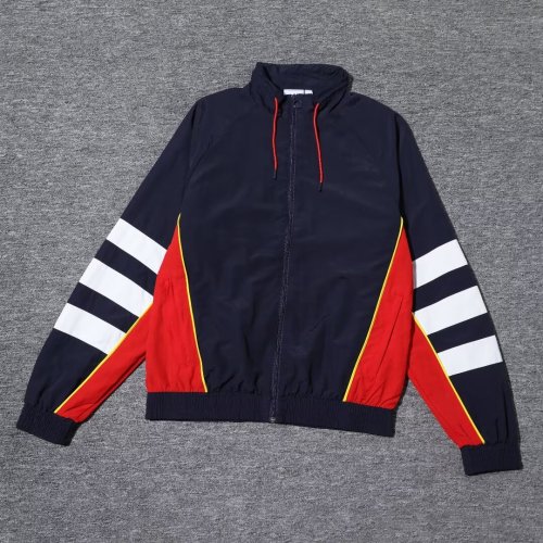 2025 Royal blue High Quality Windbreaker Suit