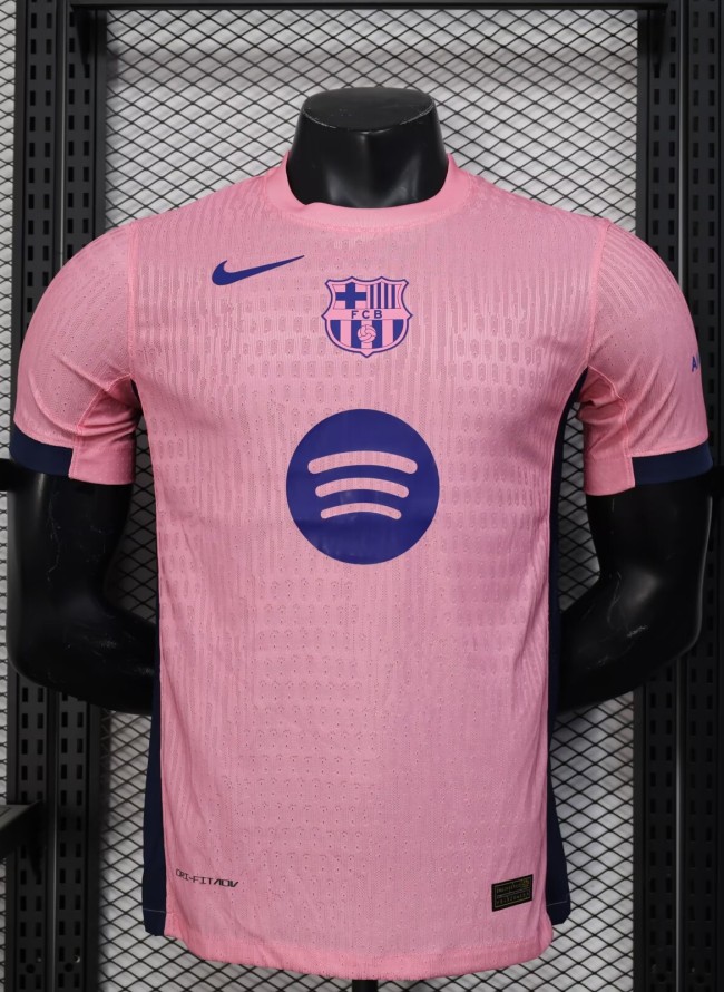25-26 BAR Pink Special Edition Player Version Soccer Jersey