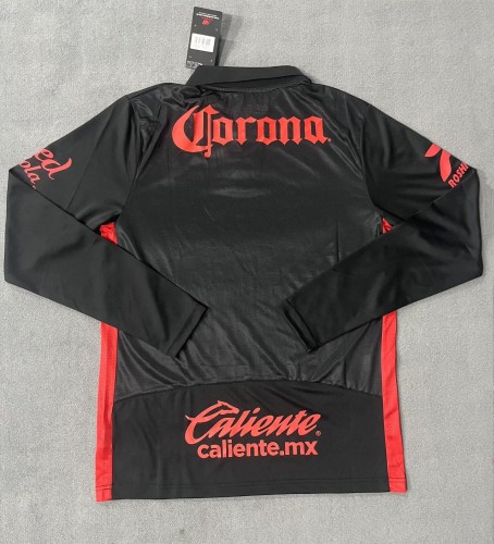 25-26 Toluca Third Long Sleeve Soccer Jersey*带星
