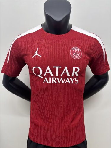 25-26 PSG Red Special Edition Player Version Training shirts