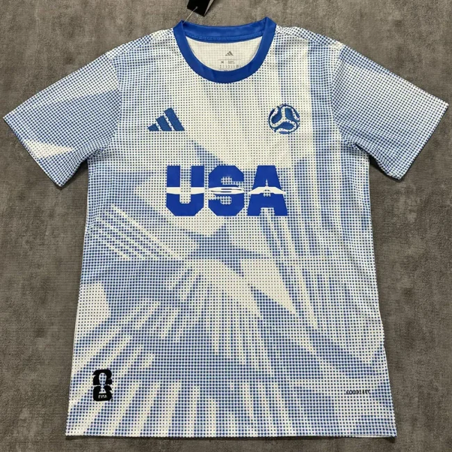 2026 USA World Cup Culture Promotion Blue Training shirts