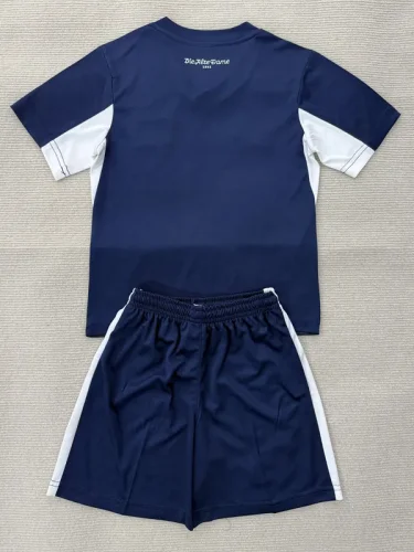 25-26 Hertha Berlin Home Kids Soccer Jersey