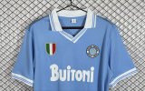 1986-1987 Napoli Home Retro Soccer Jersey