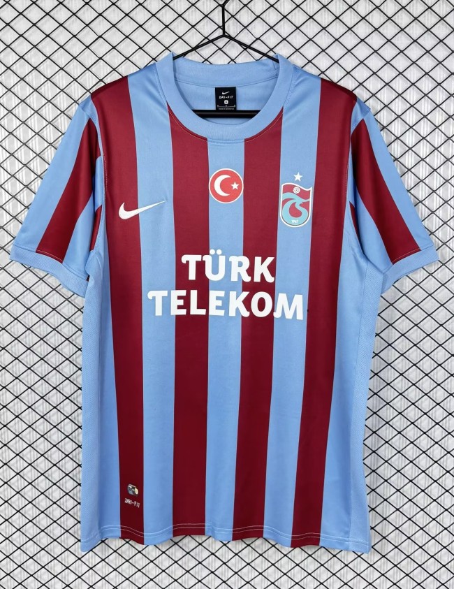 2010-2011 Trabzonspor Home Retro Soccer Jersey
