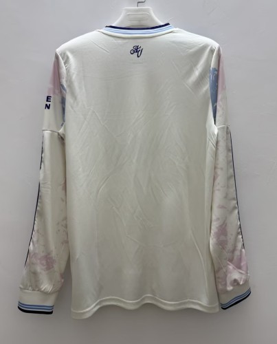 25-26 Aston Villa Third Long Sleeve Fans Soccer Jersey*长袖