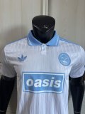 2025 AD Oasis Joint Edition #25 Light Blue Player Version Polo Short Sleeve