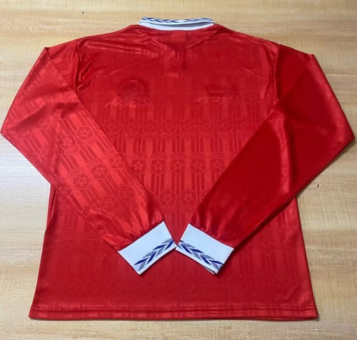 1995 Chile Home Long Sleeve Retro Soccer Jersey