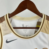 24-25 BULLS JORDAN #23 White City Edition Top Quality Hot Pressing NBA Jersey