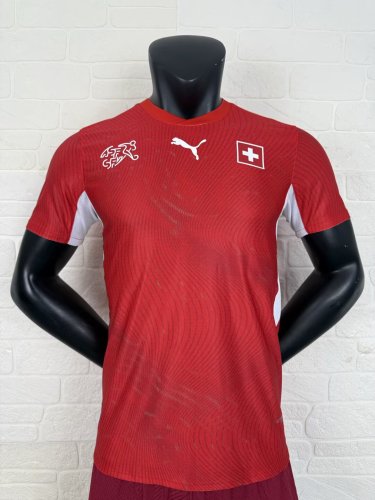 2026 Switzerland Home Player Version Soccer Jersey