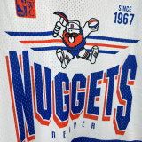 2026 Nuggets White Retro High Quality Casual T-Shirt #MN