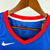 24-25 Kings LAVINE #8 Blue City Edition Top Quality Hot Pressing NBA Jersey