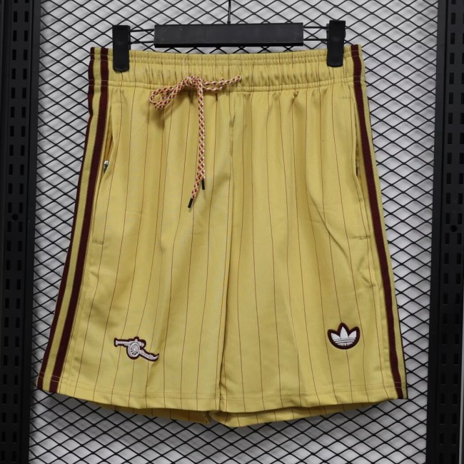 25-26 ARS Yellow Casual Version Player Version Shorts Pants
