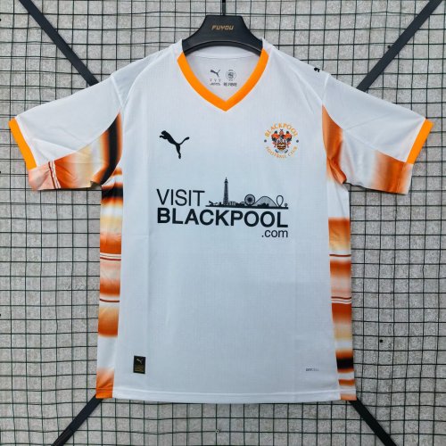 25-26 Blackpool FC Away Fans Soccer Jersey