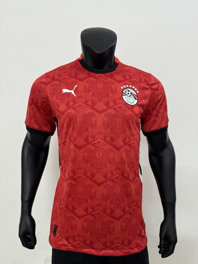25-26 Egypt Home Player Version Soccer Jersey