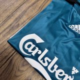 2008-2009 LIV Away Long Sleeve Retro Soccer Jersey