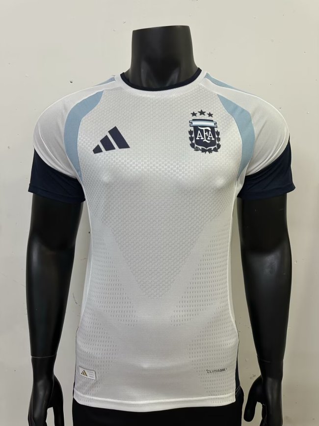 25-26 Argentina White Player Version Training Shirts