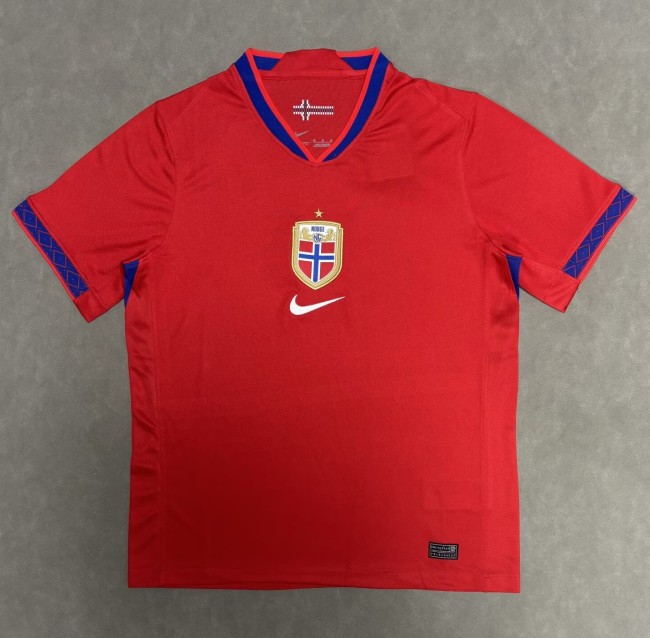 25-26 Norway Home Fans Soccer Jersey