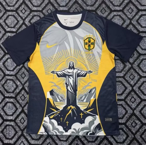 25-26 Brazil Yellow Special Edition Training shirts