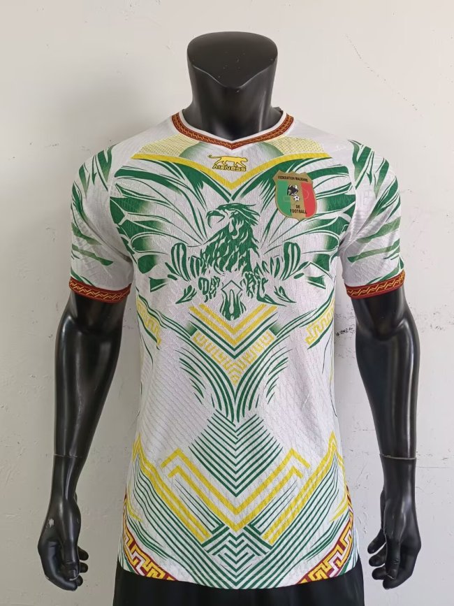 25-26 Mali White Special Edition Player Version Soccer Jersey