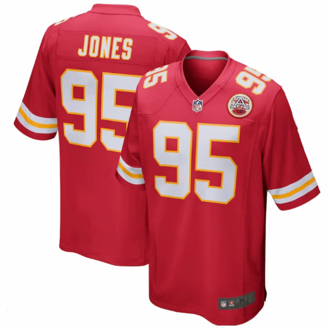 2025 NFL Kansas City Chiefs New Pattern Jersey