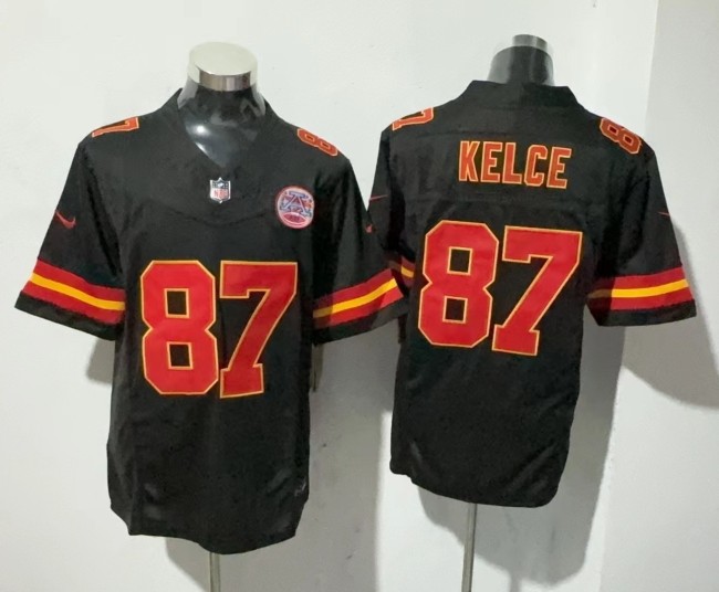 2025 NFL Kansas City Chiefs New Pattern Jersey