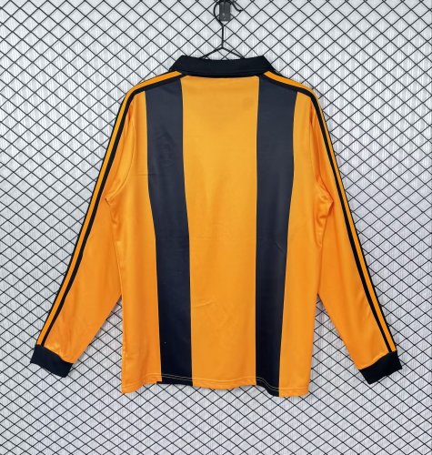 1981-1982 Hull City Home Long sleeves Retro Soccer Jersey