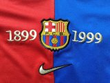 1999 BAR Home 100th Anniversary Version Long sleeves Retro Kids Soccer Jersey