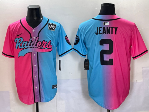 2025 MLB Las Vegas Raiders New Pattern Jersey
