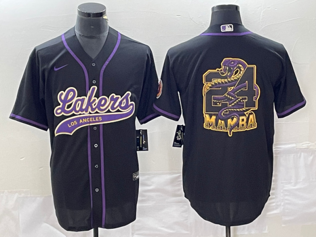 2025 MLB Los Angeles Lakers New Pattern Jersey