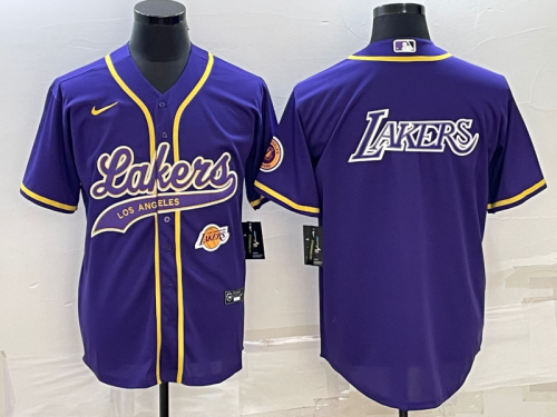 2025 MLB Los Angeles Lakers New Pattern Jersey