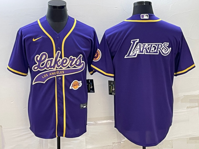 2025 MLB Los Angeles Lakers New Pattern Jersey