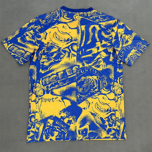 25-26 Tigres UANL Yellow Blue Training shirts