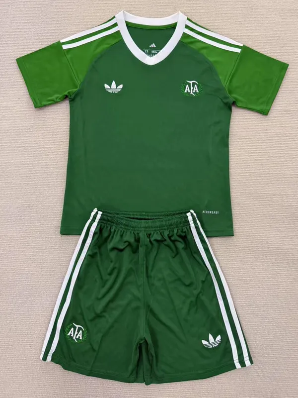 25-26 Argentina Green GoalKeeper Adult Suit