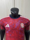 25-26 Costa Rica Home Player Version Soccer Jersey