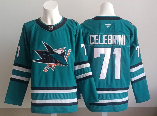 2025 NHL San Jose Sharks New Pattern Jersey