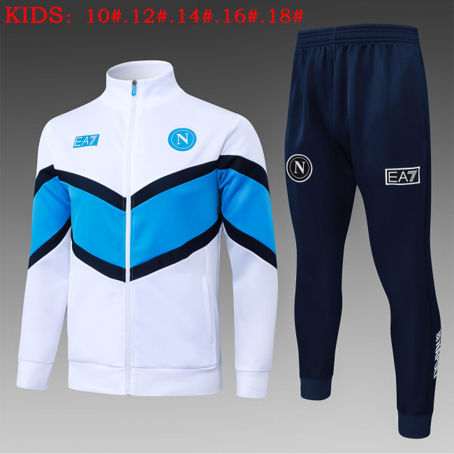 25-26 Napoli High Quality Kids Jacket Tracksuit