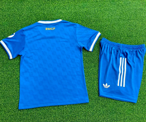 25-26 RMA Third Kids Player Version Soccer Jersey 1:1 Thai Quality (球员童装)