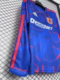 2026 Universidad De Chile Home Long Sleeve Fans Soccer Jersey