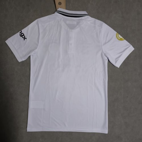 25-26 CHE White Polo Short Sleeve