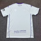 25-26 Fiorentina Away Fans Soccer Jersey